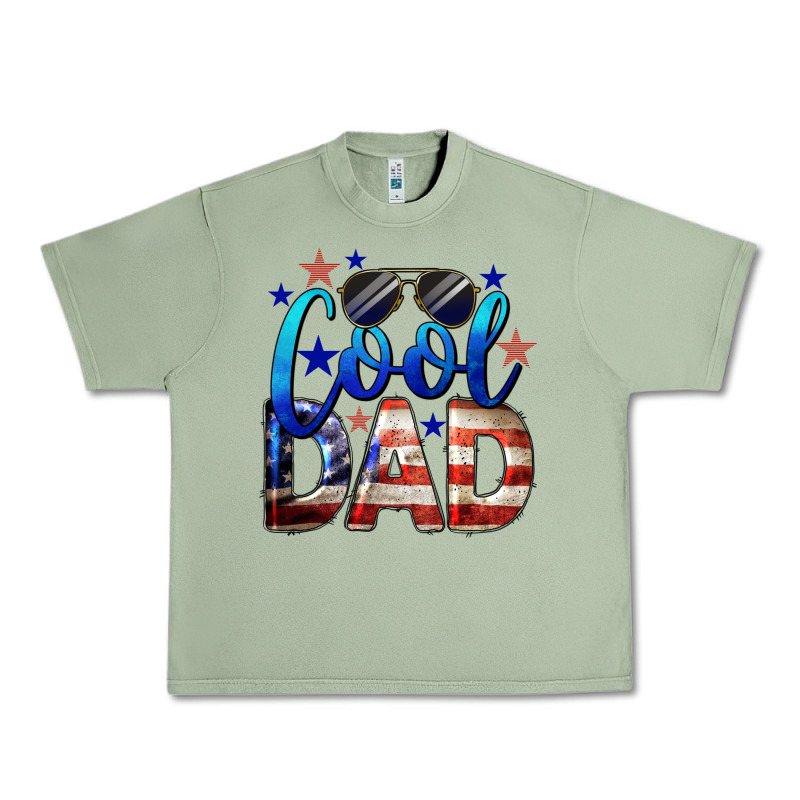 Cool American Dad 4th Of July Urban Heavy Tee by LillyAllenDesigns | Teevron