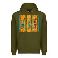 Army Green small business mama Premium Hoodie - Artiststas