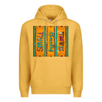 Mustard small business mama Premium Hoodie - Artiststas