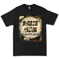 Black Brave mom from son up to son down Mother's Day Premium Tee - FaDigitalArtStudio