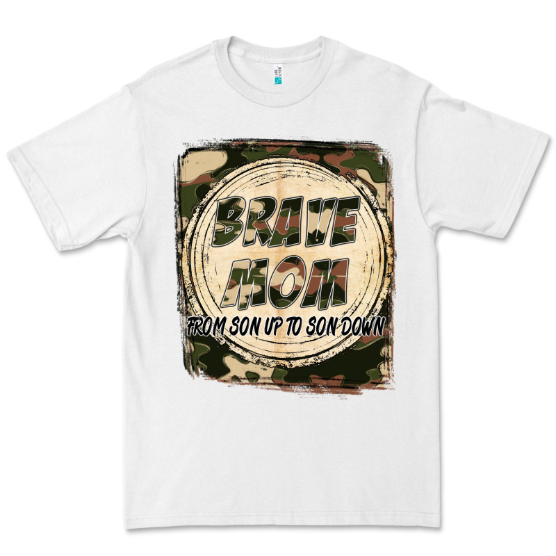 Brave Mom From Son Up To Son Down Mother's Day Premium Tee by FaDigitalArtStudio | Teevron