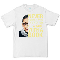 White ruth bader ginsburg Premium Tee - linhVisuals