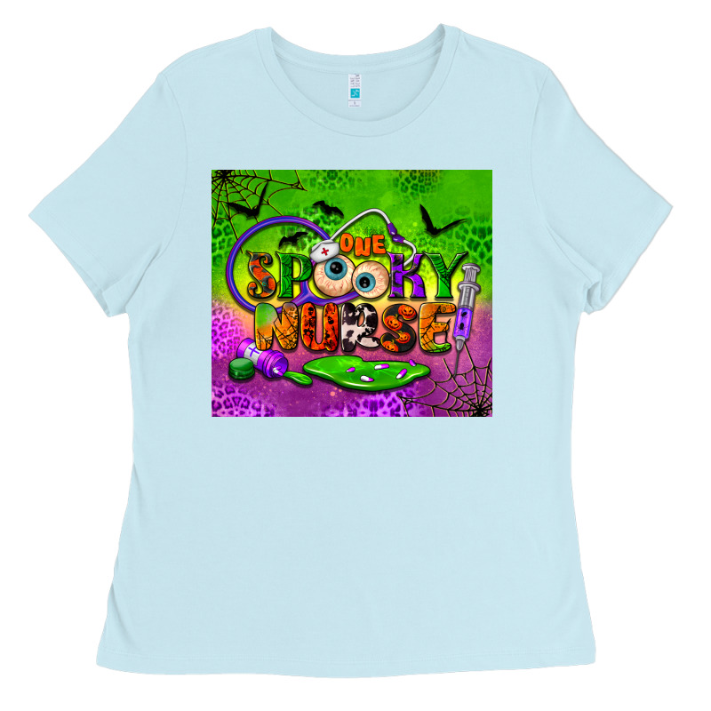 One Spooky Nurse Tumbler Ladies Tee by BundleAndBundleShop | Teevron