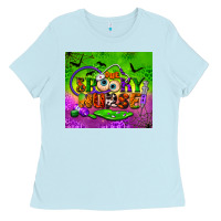 Baby Blue one spooky nurse tumbler Ladies Tee - BundleAndBundleShop
