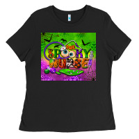 Black one spooky nurse tumbler Ladies Tee - BundleAndBundleShop