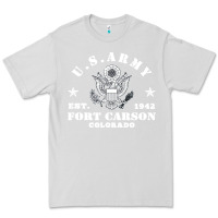 Dove Grey fort carson colorado us army base Premium Tee - linhVisuals