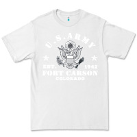 White fort carson colorado us army base Premium Tee - linhVisuals