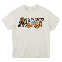 Cream aunt Heavy Core Tee - OliviaCreatesArt