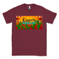 Burgundy desert darlin' aztec desert sunset license plate Classic Tee - Artiststas