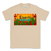 Mushroom desert darlin' aztec desert sunset license plate Classic Tee - Artiststas