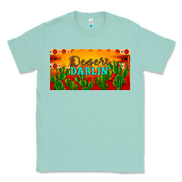 Seafoam desert darlin' aztec desert sunset license plate Classic Tee - Artiststas
