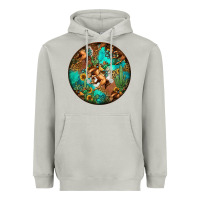 Moon Dust western pattern circle Heavyweight Hoodie - Jasminsmagicworld