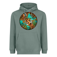 Sage western pattern circle Heavyweight Hoodie - Jasminsmagicworld