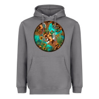 Storm western pattern circle Heavyweight Hoodie - Jasminsmagicworld