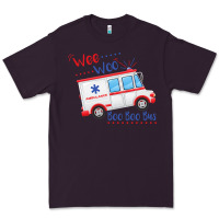 Plum emt paramedic wee woo ambulance boo Premium Tee - linhVisuals