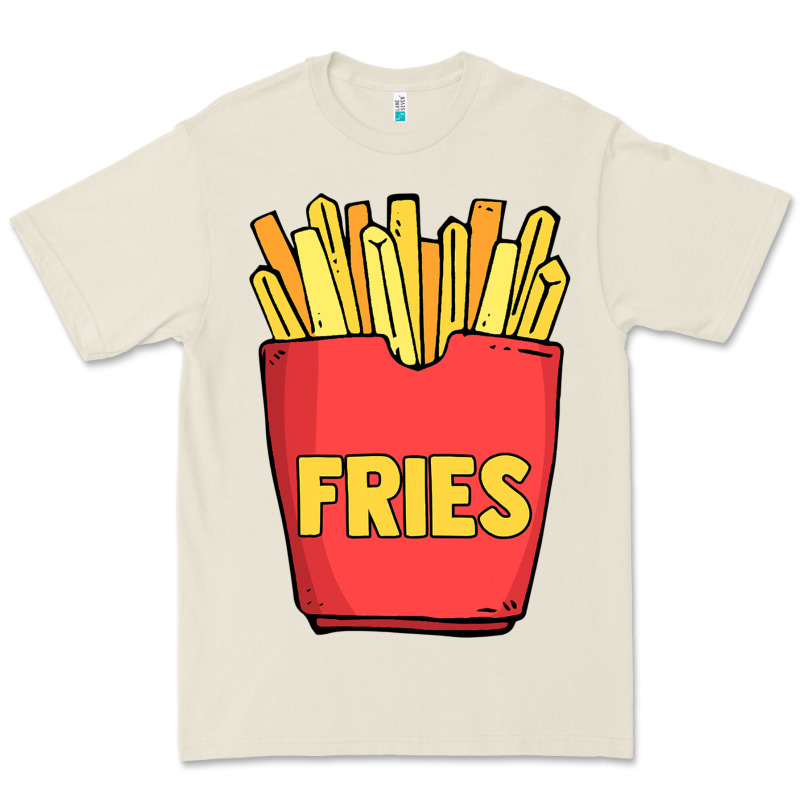 Funny French Fries Fried Snack Fast Premium Tee by linhVisuals | Teevron