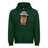 Foreset Green leopard glitter coffee cup Urban Hoodie - Jasminsmagicworld