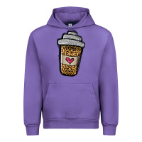 Tulip leopard glitter coffee cup Urban Hoodie - Jasminsmagicworld