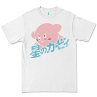 White kirby kanji Premium Tee - linhVisuals