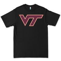 Black virginia tech hokies Premium Tee - linhVisuals