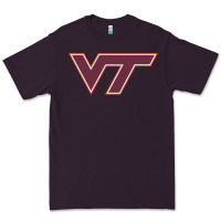 Plum virginia tech hokies Premium Tee - linhVisuals
