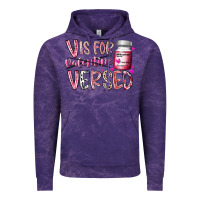 Cloud Purple v is for valentine versed Vintage Hoodie - RacoonDesign