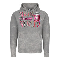 Cloud Rock v is for valentine versed Vintage Hoodie - RacoonDesign