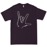 Love Need No Word Asl Autism Awareness Sped Teacher Premium Tee | Teevron