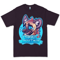Plum hyena terrible anxiety Premium Tee - linhVisuals
