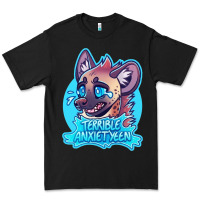 Black hyena terrible anxiety Premium Tee - linhVisuals