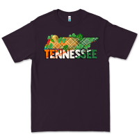 Plum tennessee map st patricks day Premium Tee - FaDigitalArtStudio
