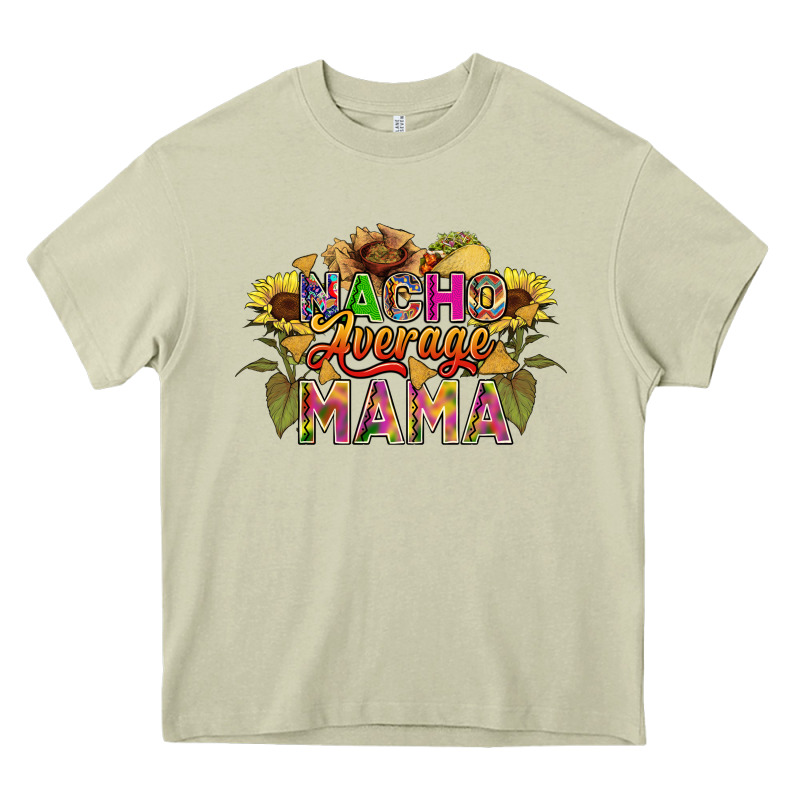 Nacho Average Mama Heavy Core Tee by FaDigitalArtStudio | Teevron