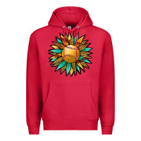 Cardinal Softball Sunflower Premium Hoodie - Jasminsmagicworld