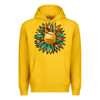 Lemon Softball Sunflower Premium Hoodie - Jasminsmagicworld