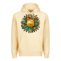 Pina Colada Softball Sunflower Premium Hoodie - Jasminsmagicworld