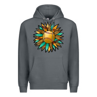 Rock Softball Sunflower Premium Hoodie - Jasminsmagicworld