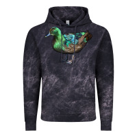 Cloud Black Cayuga Duck Vintage Hoodie - LillyAllenDesigns