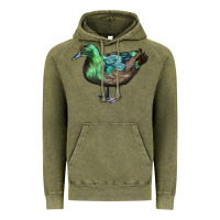Vintage Olive Cayuga Duck Vintage Hoodie - LillyAllenDesigns