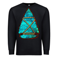 Black turquoise arrowhead Premium Sweatshirt - Jasminsmagicworld