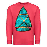 Cardinal turquoise arrowhead Premium Sweatshirt - Jasminsmagicworld