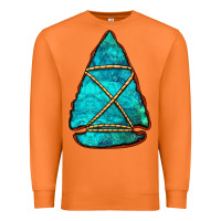 Carrot turquoise arrowhead Premium Sweatshirt - Jasminsmagicworld