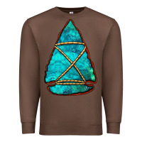 Chestnut turquoise arrowhead Premium Sweatshirt - Jasminsmagicworld