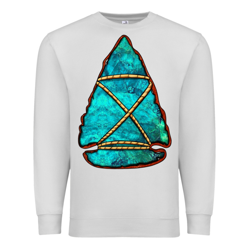 Turquoise Arrowhead Premium Sweatshirt by Jasminsmagicworld | Teevron