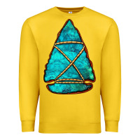 Lemon turquoise arrowhead Premium Sweatshirt - Jasminsmagicworld