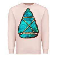 Pale Pink turquoise arrowhead Premium Sweatshirt - Jasminsmagicworld