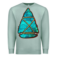Seafoam turquoise arrowhead Premium Sweatshirt - Jasminsmagicworld