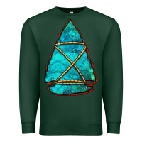 Sports Green turquoise arrowhead Premium Sweatshirt - Jasminsmagicworld