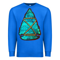 True Royal turquoise arrowhead Premium Sweatshirt - Jasminsmagicworld