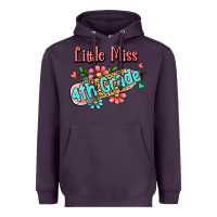 Plum little miss fourth grade Heavyweight Hoodie - Jasminsmagicworld