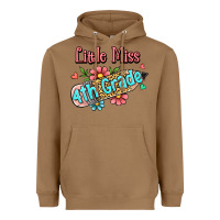 Toasted Coconut little miss fourth grade Heavyweight Hoodie - Jasminsmagicworld